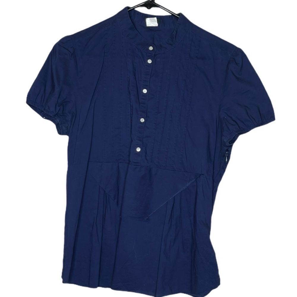 J.ย Crew Cotton Blue Shirt